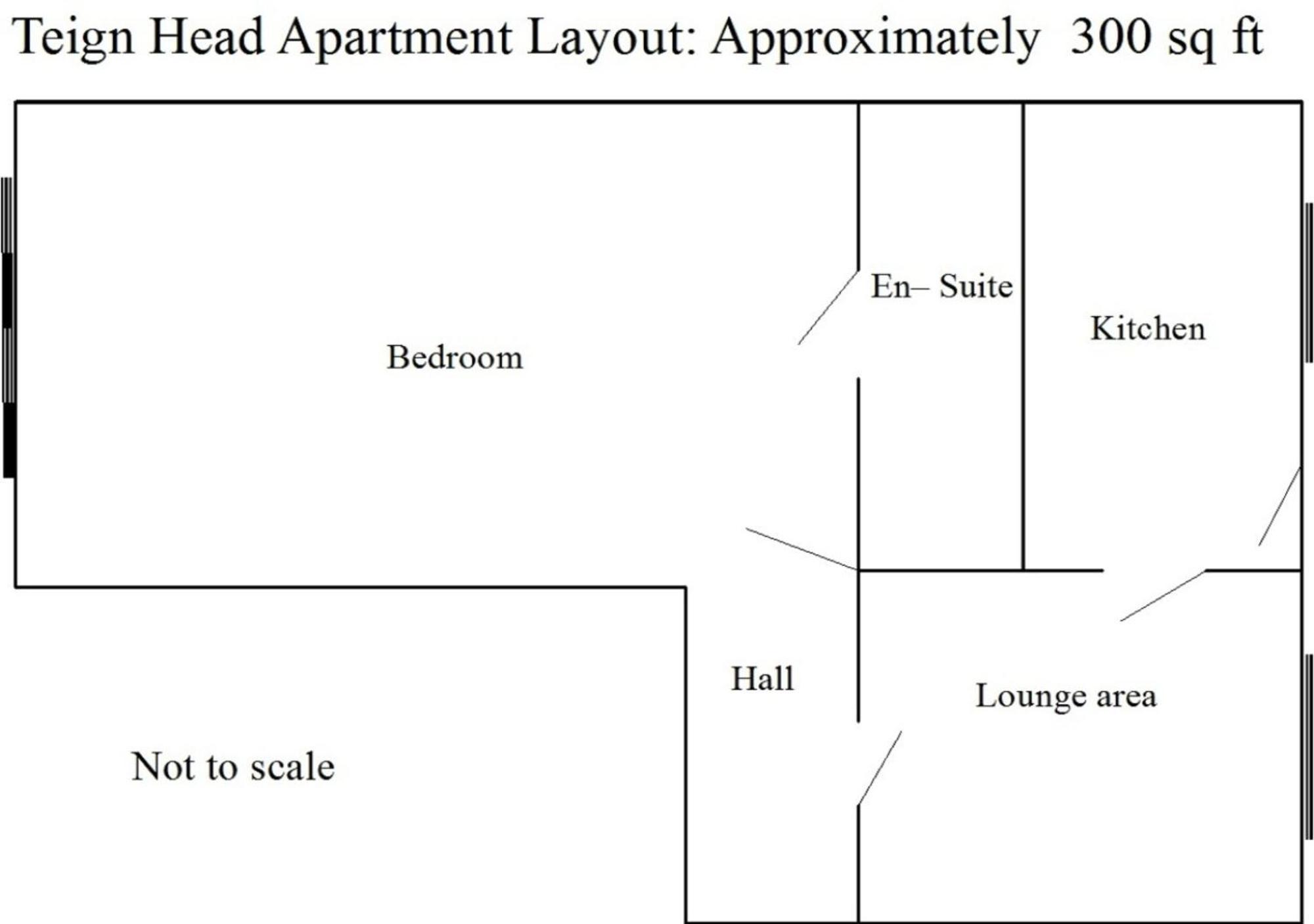 Teign Head Apartment Newton Abbot Exterior foto